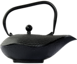 Black cast iron teapot 1,0 litre